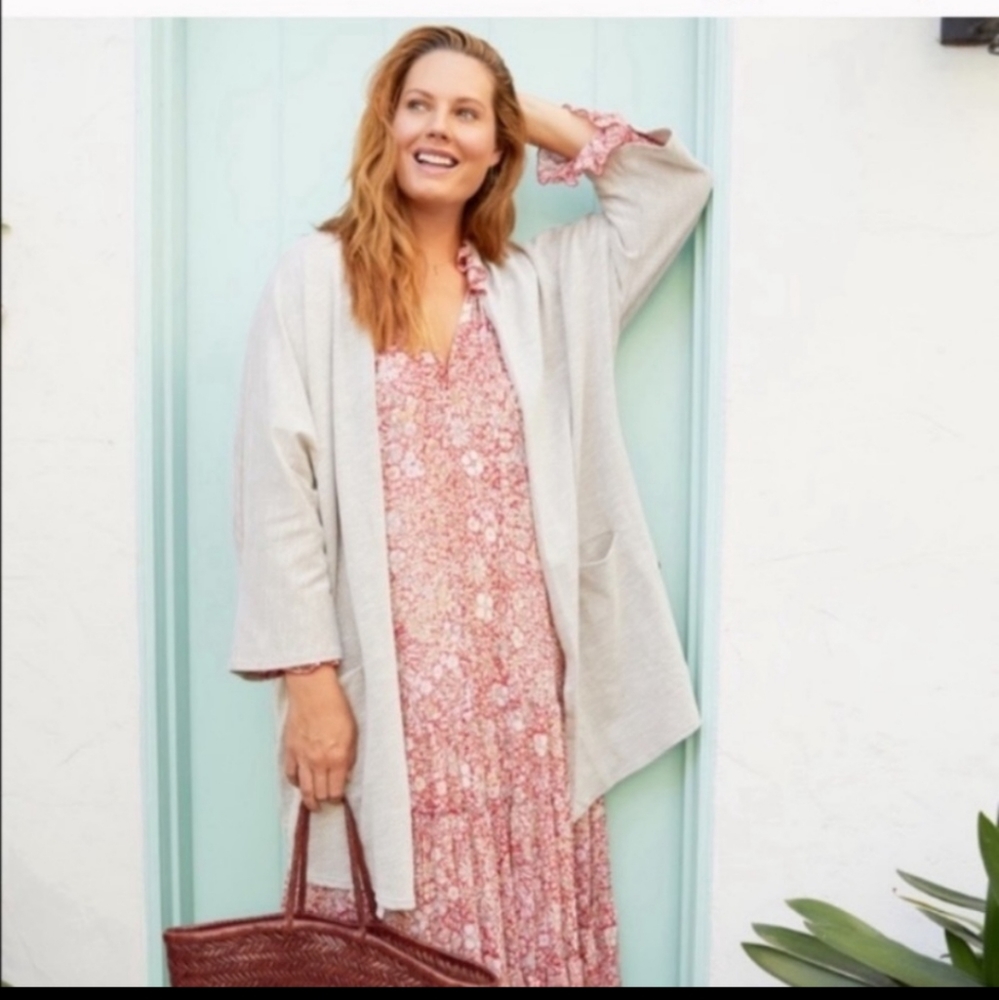 Donni Oversized Ribbed Cardigan